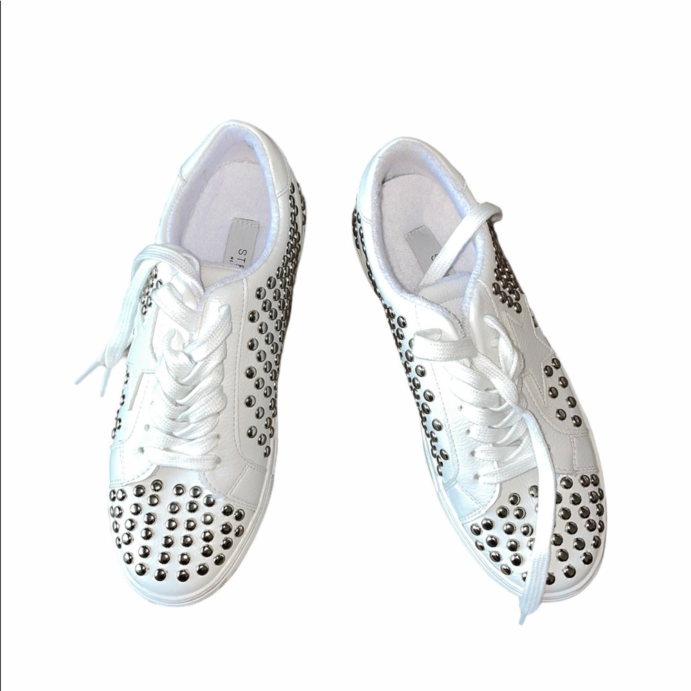 NEW Phunky Studded Sneaker White Studded Comfort